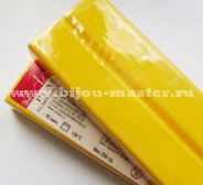 Полимерная глина "Пластика" Артефакт блок 250 г, цвет - лимонный