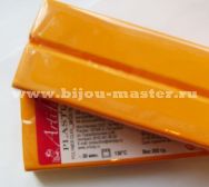 Полимерная глина "Пластика" Артефакт блок 250 г, цвет - апельсиновый